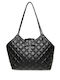 Women's Black Shopper Bag