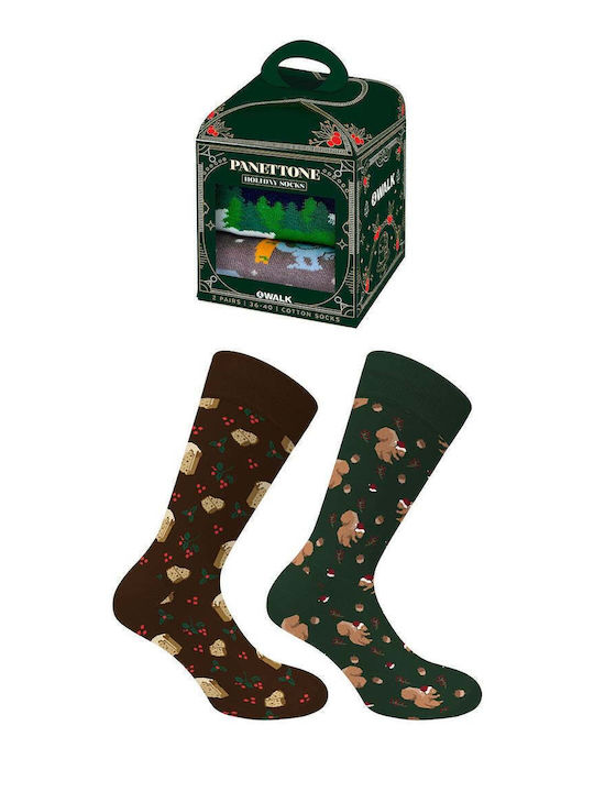 Walk Weihnachtssocken Mehrfarbig 2er-Pack