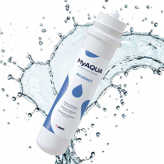 BWT Untertisch-/Wasserhahn-Wasserfilterpatrone aus Aktivkohle