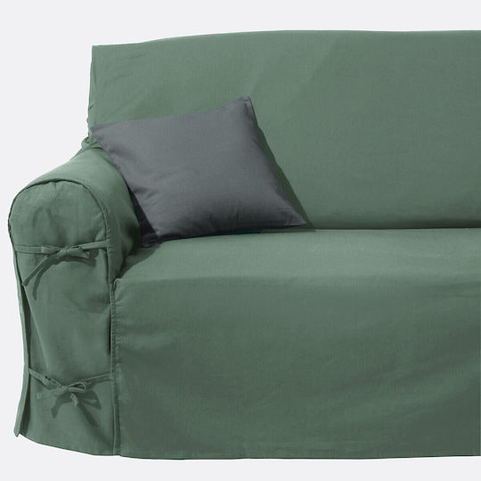 La Redoute Interieurs Elastischer Bezug für Dreisitzer-Sofa Eukalyptus