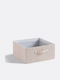 La Redoute Interieurs Stoff-Aufbewahrungsbox mit Deckel 31 cm