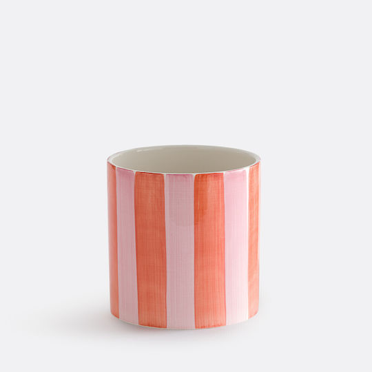 La Redoute Interieurs Dekorativer Korb aus Korbweide Rosa 14x14x14 cm