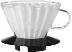 Kalita Капкомер за кафе от прозрачно стъкло Kalita Капкомер за кафе от прозрачно стъкло
