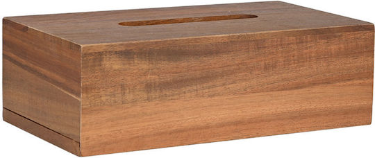 Estia Allure Θήκη για Χαρτομάντηλα Ξύλινη 27x15x8.6cm 02-51624