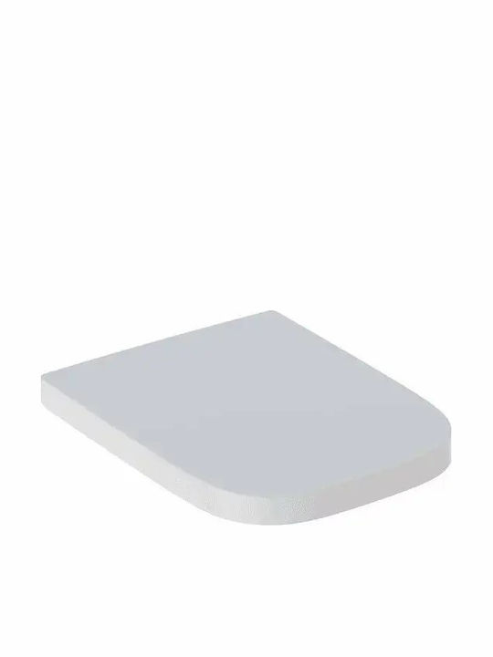 Geberit Selnova Καπάκι Λεκάνης Soft Close Πλαστικό Λευκό
