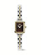 Quadro Women's Watch 18mm Battery-Powered with Metal Bracelet