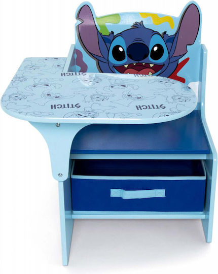 Детско бюро Stitch синьо