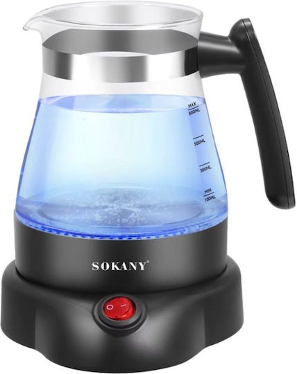 Sokany Ηλεκτρικό Μπρίκι 600W με Χωρητικότητα 800ml