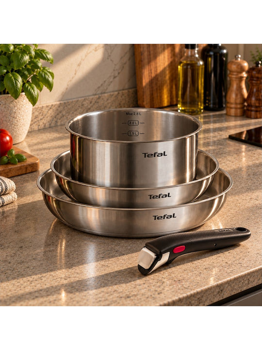 Tefal Ingenio Emotion Σετ Μαγειρικά Σκεύη από Α...