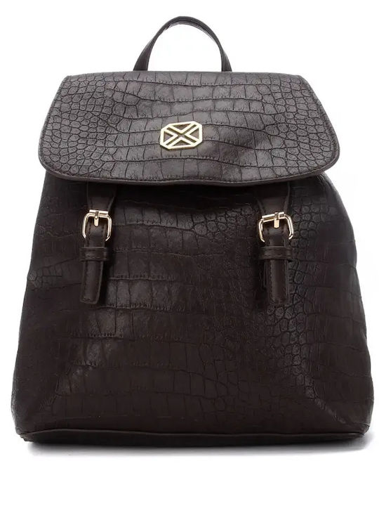 Xti Women's Croco Brown Backpack