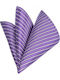 Men’s Silk Pocket Square Purple