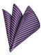 Men's Silk Purple Pocket Square