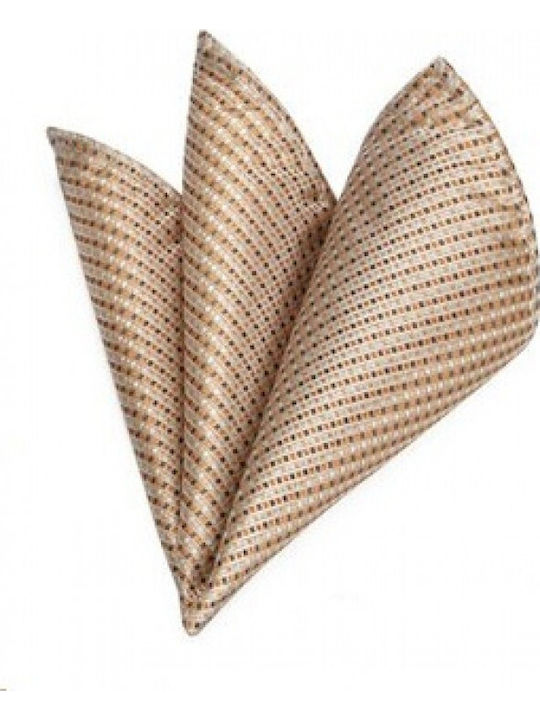 Men's Silk Orange Pocket Square