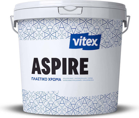 Vitex Plastic Acrylic Eco-Friendly Water-Based Paint for Interior Use White 3L