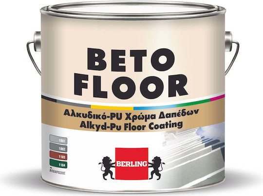 Berling Beto-floor Floor Paint Red 750ml 500gr