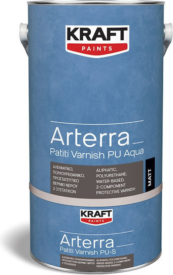 Kraft Colourless Matte Water-Based Polyurethane Impregnation Varnish 5kg
