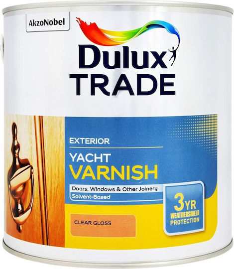 Dulux Trade Solvent-Based Clear Gloss Surface Varnish 1 L 399 g