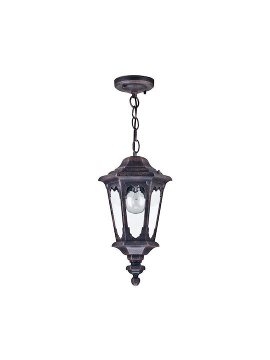 Maytoni Oxford Outdoor Ceiling Pendant Light in Black S101-10-41-B