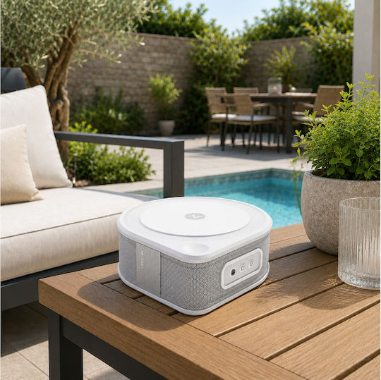 KIEN Ηχείο Bluetooth με Διάρκεια Μπαταρίας έως 18 ώρες Λευκό