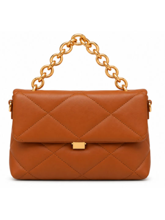 Damen Flap Tasche Camel WE-EL1240-27HB-CAMEL