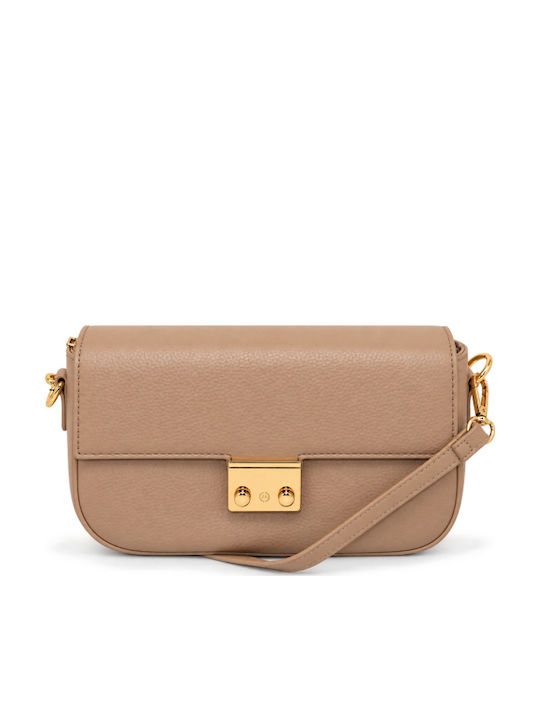Morena Spain Damen Flap-Tasche Beige WE-EL1237-...