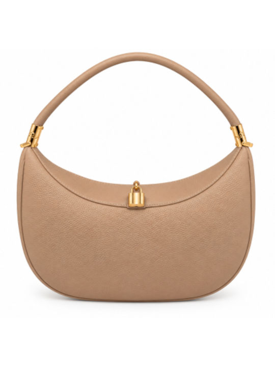 Morena Spain Damen-Hobo-Tasche Beige WE-EL1518-...