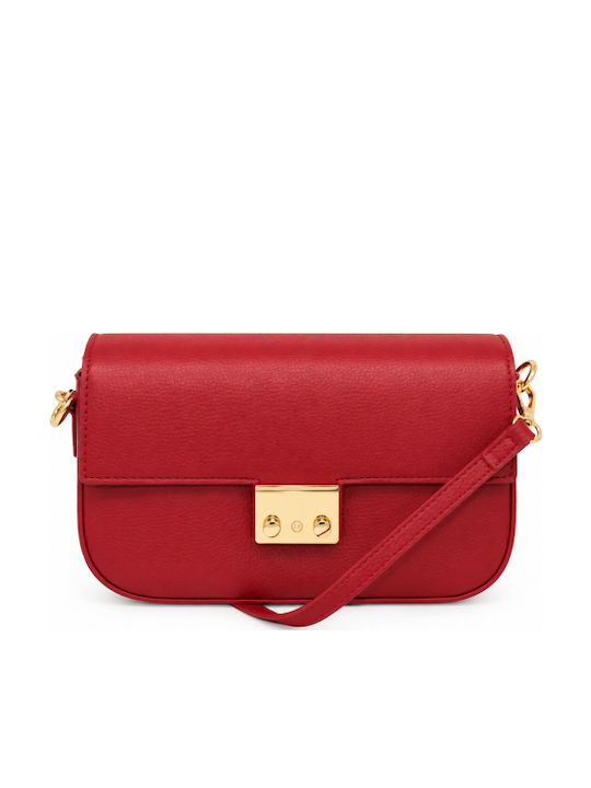 Morena Spain Damen-Flap-Tasche Rot