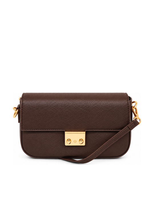Damen Flap-Tasche Braun WE-EL1237-27HB-BRAUN