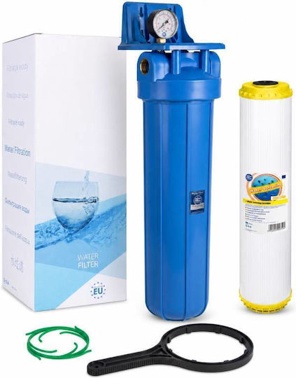 Aqua Filter Single Central Supply Water Filter System with Replacement Filter BB20ST
