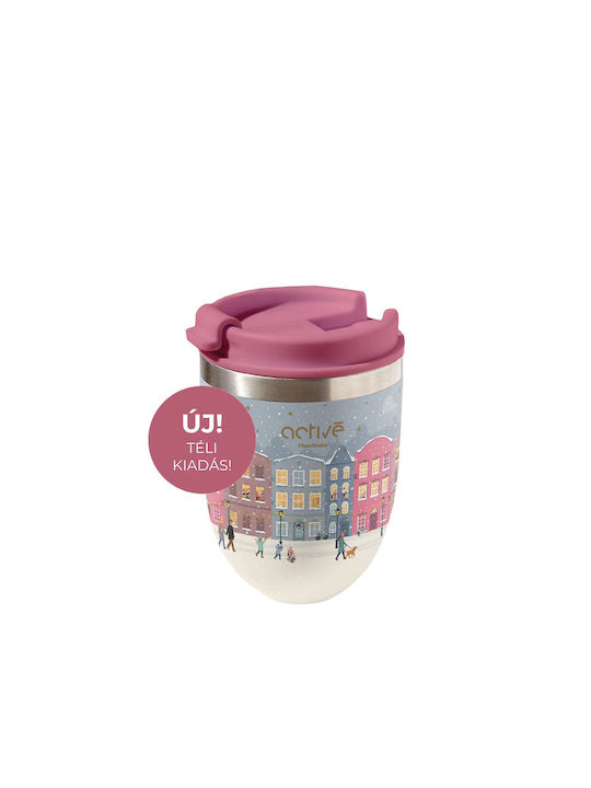 Activé Shaker Πρωτεΐνης 400ml Πλαστικό Ροζ