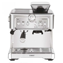 Samus Maestro 20 Espresso Machine 1350w 20 Bar Grinder 200g 2.3l Refurbished Samus Maestro 20 Espresso Machine 1350w 20 Bar Grinder 200g 2.3l Refurbished