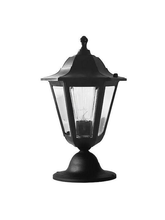 Heronia Outdoor Lantern Light 40W IP54 for E27 Socket Black