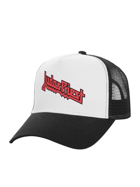 Καπέλο Trucker Λευκό-μαύρο Judas Priest One Size