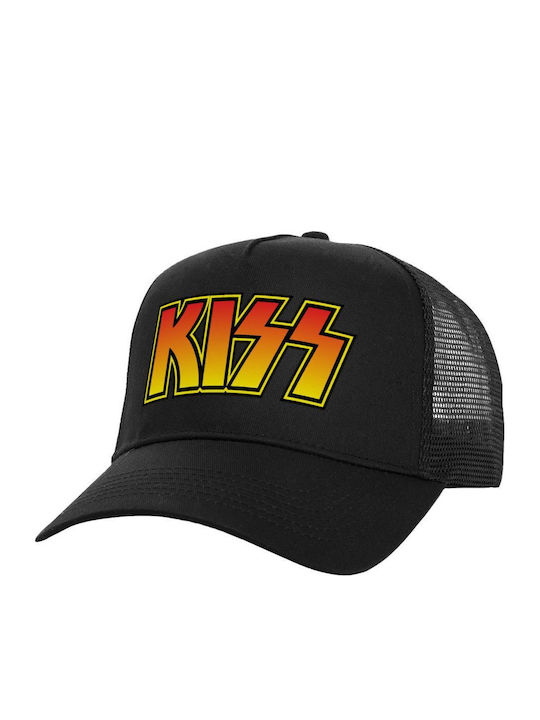 Καπέλο Trucker Μαύρο Kiss One Size