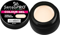 SensoPro Farbiges UV-Nagelgel Vanilla Icecream ...
