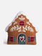 Nef-Nef Homeware Candy Christmas Decorative Pillow in Candy Shape Brown