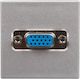 Simon Connect Socket K45 Video Vga D-sub15 Anodized Aluminium K100b/8