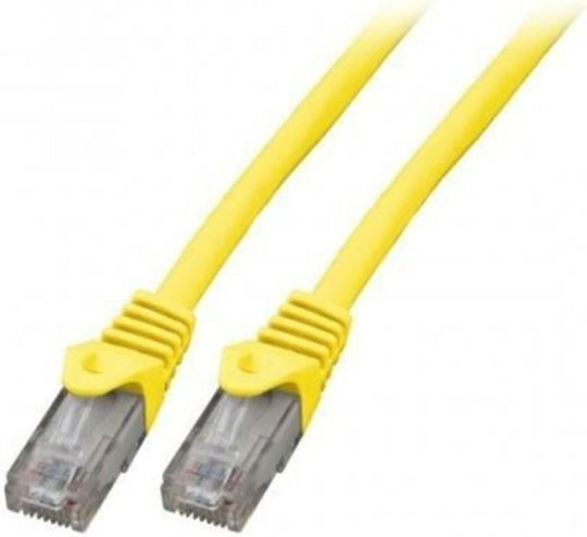Mercodan U/UTP Cat.6 (Gigabit) Ethernet Network Cable 0.5m Yellow