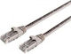 Mercodan Direct Attach Copper Cat.6 (Gigabit) Ethernet Network Cable 0.25m Grey