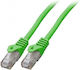 Mercodan U/UTP Cat.6 (Gigabit) Ethernet Network Cable 0.25m Green