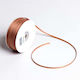 Grosgrain Ribbon 3mm x 100m Chocolate