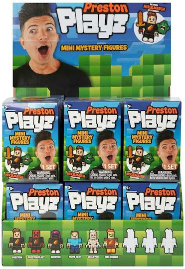 Preston Playz Mini Figures Series 1 Blind Box Display Set 12 Pieces