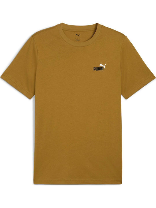 PUMA Ess 2 T-shirt Brown