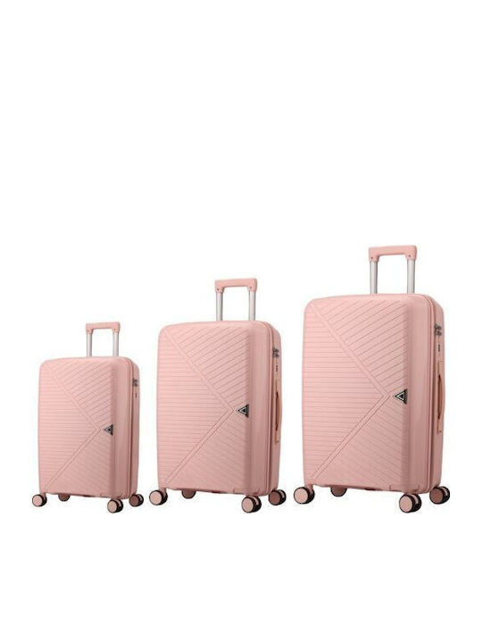 Semi Line Βαλίτσες Pink Semi Line Βαλίτσες Pink