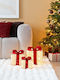 Home&Styling Collection Beleuchtete Weihnachtsfigur aus Stoff, Box, Höhe 25 cm, 3 Stück
