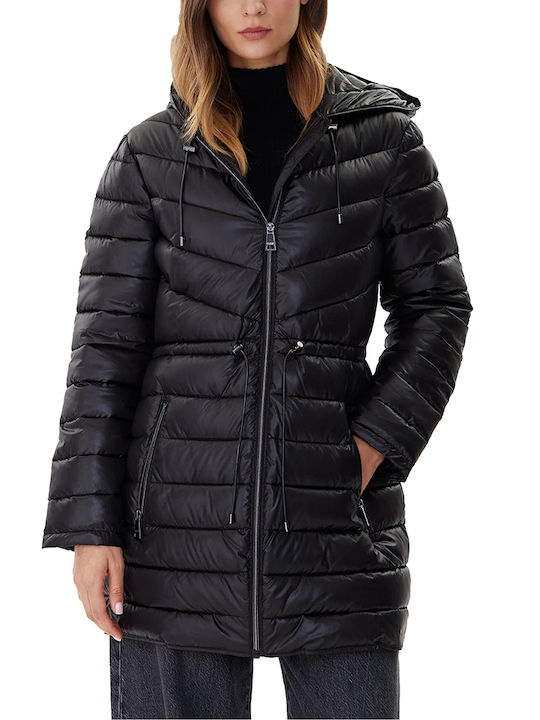 Damen-Winterjacke Dkny Dlempv38-blk-m