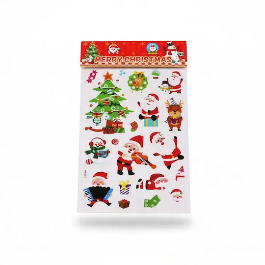 Malelis 19489-2 Kinderaufkleber Weihnachtsmann